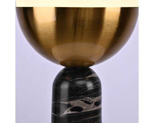 Настольная лампа Marble Globe Black ImperiumLoft