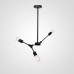 Люстра на штанге LATE D55 Black ImperiumLoft