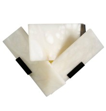 Бра Pierre Chareau Manner Large Fly 3 Alabaster Sconces ImperiumLoft