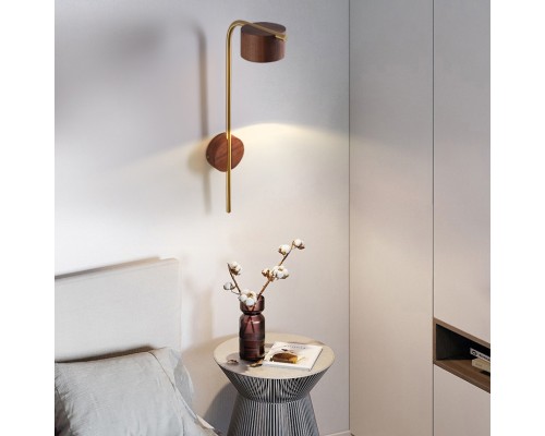 Настенный светильник PATSY H55 Dark brown ImperiumLoft