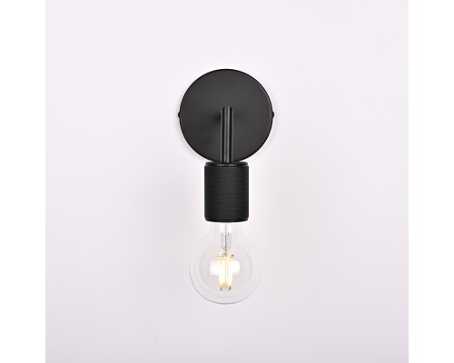 Бра RH Utilitaire Single Sconce Black