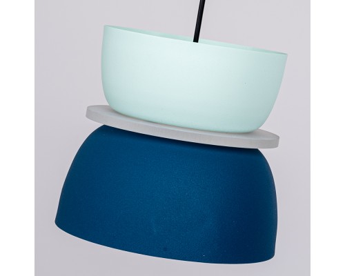 Подвесной светильник ILO D22 blue/mint ImperiumLoft