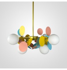 Люстра на штанге Light of MATISSE 8 ImperiumLoft