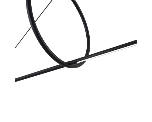 Подвесной светильник SUSPENSION CERCLE ET TRAIT – GRAPHITE SATINE L170 ImperiumLoft