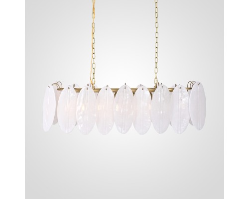 Люстра на штанге Angel Style Italian Murano Glass Rectangle L100