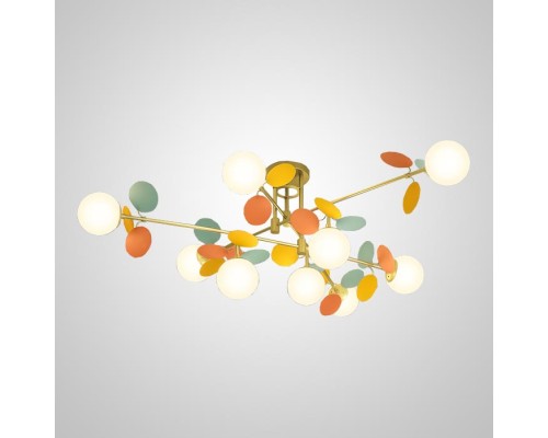 Потолочная люстра Light of MATISSE B D120 Black Multicolor ImperiumLoft