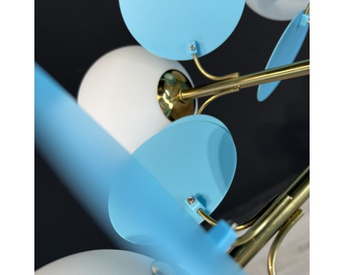 Потолочная люстра Light of MATISSE BLUE D55 ImperiumLoft