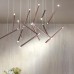 Подвесная люстра Dutti D0068 LED Chandelier Modern 14 black ImperiumLoft