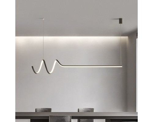 Подвесной светильник DAMARIS L70 Black Трехцветный свет ImperiumLoft