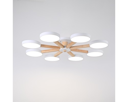 Потолочная люстра TURNA 8 White