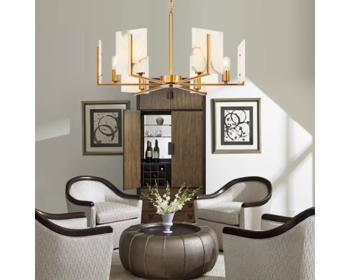 Люстра Marble square Chandelier