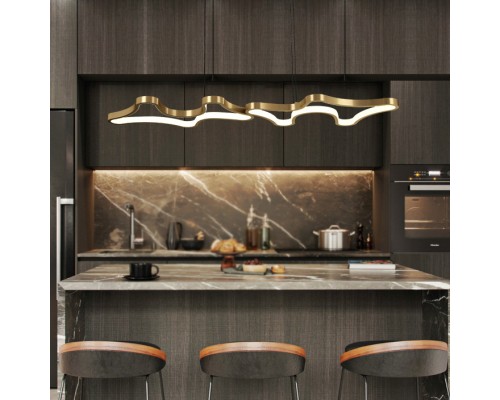 Подвесной светильник OVERTON Brass ImperiumLoft