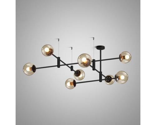 Люстра на штанге GAP черный ImperiumLoft