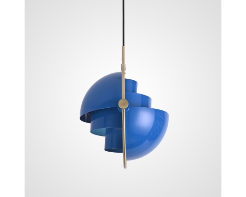 Подвесной светильник Louis Weisdorff Multi-lite Pendant Blue ImperiumLoft