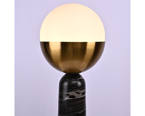 Настольная лампа Marble Globe Black ImperiumLoft