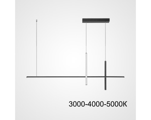 Подвесной светильник SQUIRREL L80 Black Трехцветный свет ImperiumLoft
