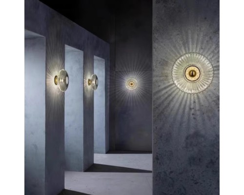 Светодиодный настенный светильник Dancing Light Cognac ImperiumLoft