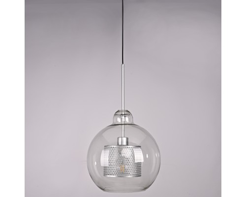 Подвесной светильник CATCH F pear silver D30