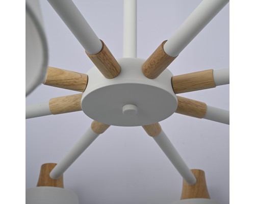 Люстра на штанге NATURA A WHITE 8