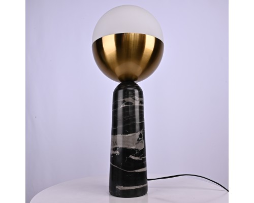 Настольная лампа Marble Globe Black ImperiumLoft