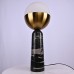 Настольная лампа Marble Globe Black ImperiumLoft