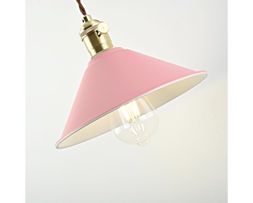 Бра с подвесным плафоном BRAID WALL Pink