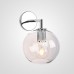 Бра RH Utilitaire Globe Shade Single Sconce Silver