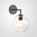 Бра RH Utilitaire Globe Shade Single Sconce Black