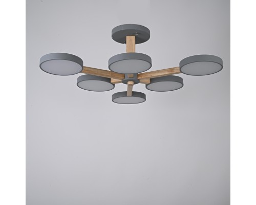 Потолочная люстра TURNA L6 Grey