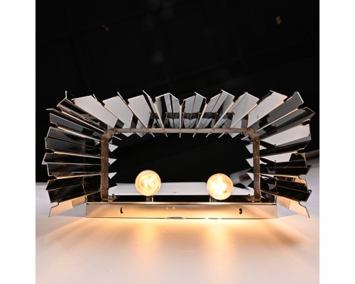 Бра Grace Lightning Facet Wall Lamp Silver ImperiumLoft