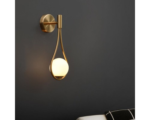 Настенное бра HOOP DROP WALL Black ImperiumLoft