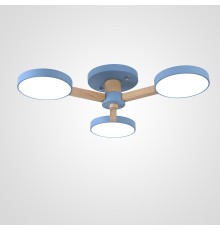 Потолочная люстра TURNA 3 Blue ImperiumLoft