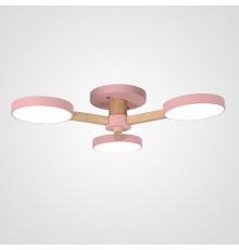 Потолочная люстра TURNA 3 Pink ImperiumLoft