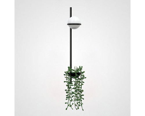Бра PALMA Wall lamp 1 шар + 1 вазон вертикальная