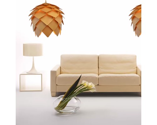 Подвесной светильник Crimea Pine Cone natural wood D20