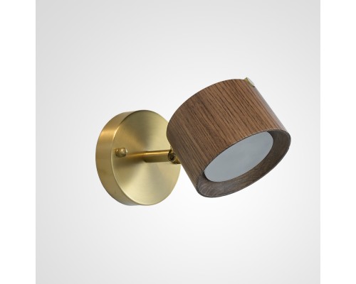 Настенный светильник BERNY B Dark brown ImperiumLoft