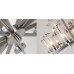 Подвесная люстра LIAISON TWO-TIER Chandelier 18 Silver ImperiumLoft