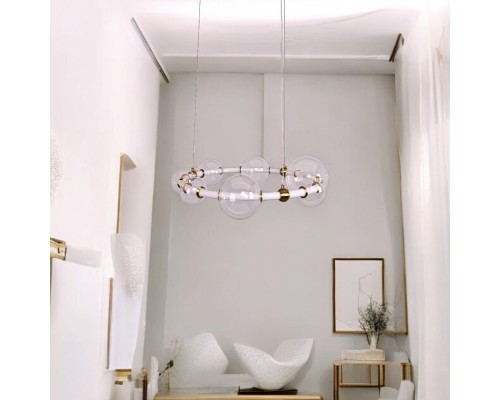 Подвесная люстра SESSA RING D73 ImperiumLoft