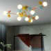 Потолочная люстра Light of MATISSE B D80 Gold Multicolor ImperiumLoft