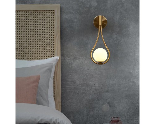 Настенное бра HOOP DROP WALL Black ImperiumLoft