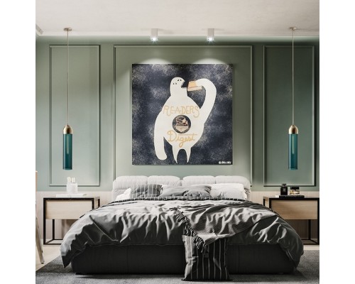 Подвесной светильник VIAN B Зеленый