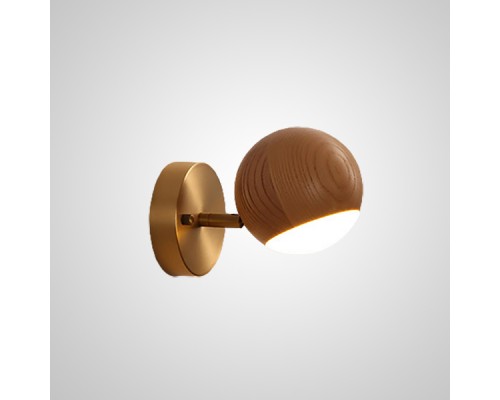 Настенный светильник BERNY A Dark brown ImperiumLoft