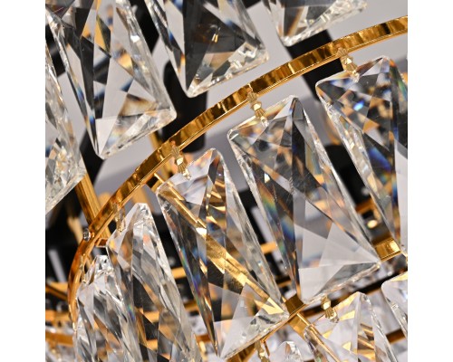 Подвесная люстра Empire Black Chandelier Crystal D 70 ImperiumLoft
