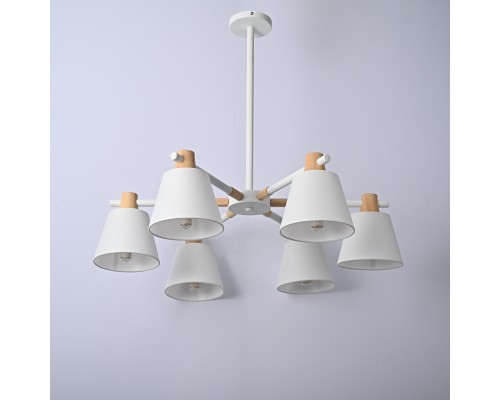 Люстра на штанге NATURA A WHITE 6