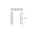 Настенный светильник (бра) Alouette linear sconce ImperiumLoft