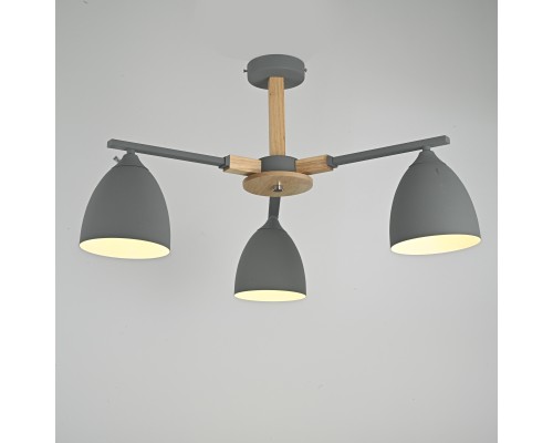 Потолочная люстра NOA 3 Gray
