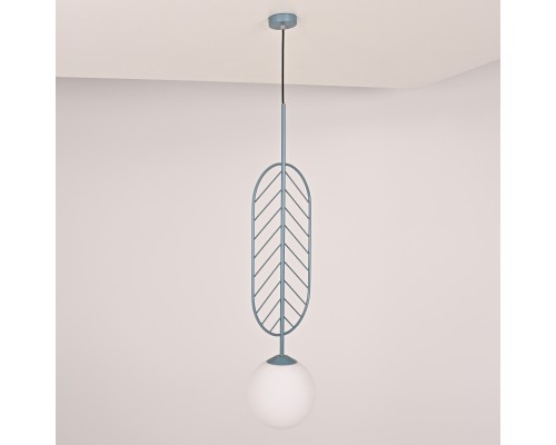 Подвесной светильник LEAF C Голубой