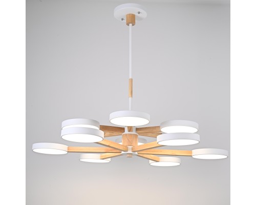 Люстра на штанге TURNA DBL L12 White