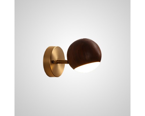 Настенный светильник BERNY A Dark brown ImperiumLoft