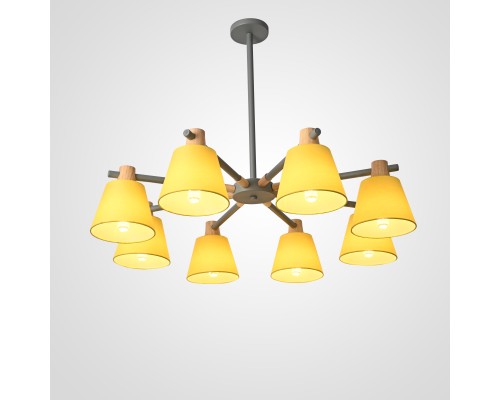 Люстра на штанге NATURA A YELLOW 8